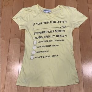 Women’s Wildfox graphic tee